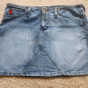 Classic Mudd Denim.Skirt